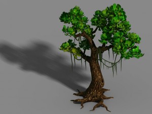 li village - tree 01 3D 模型