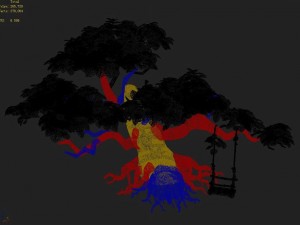 liuli island - big tree 01 3Dモデル