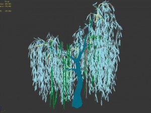 liuli island - willow 01 3D Model