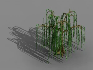 liuli island - willow 02 3D Model