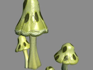 qilian selatan - tanaman 01 Model 3D