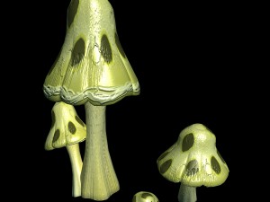 southern qilian - plant 01 3D 모델