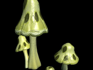 southern qilian - plant 01 3D Model