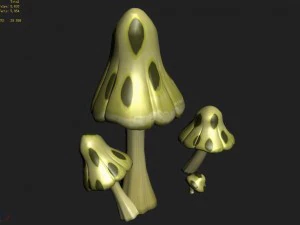 southern qilian - plant 01 3D Model