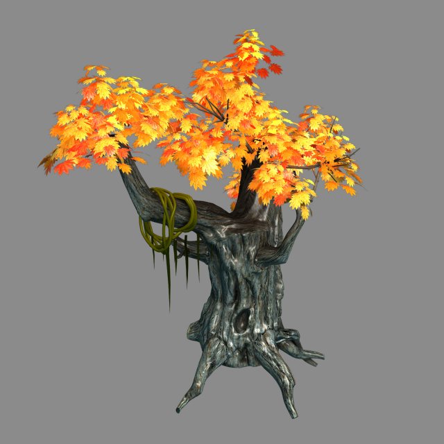 seven mile in south xinjiang - plants 07 3D 模型 .c4d .max .obj .3ds .fbx .stl .blend 