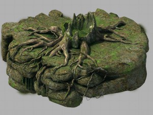 hengshan mountain - dead tree 02 3D Model