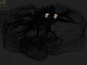 hengshan mountain - dead tree 02 3D Model