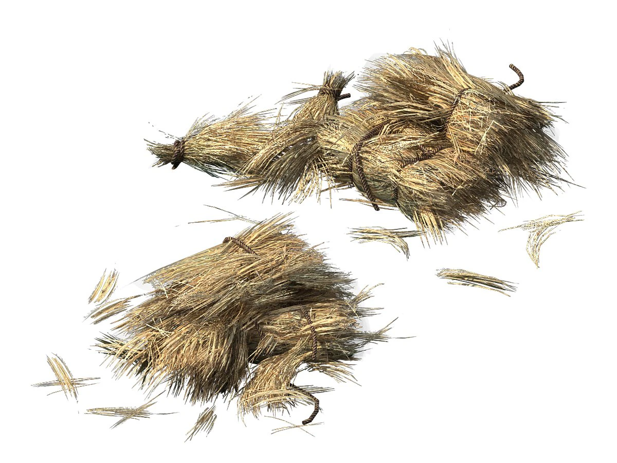 crop - straw-02 3D Model .c4d .max .obj .3ds .fbx .stl .blend 