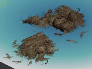 crop - straw-02 3D Model