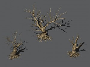 desert plants - dead trees 271 3Dモデル