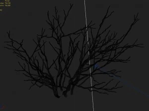 mountain plants - shrubs 01 3D Model