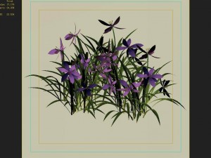 shanglin yuan - plants - flowers 03 3D 모델