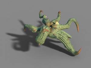 one hundred thousand mountains - barbed stems Modelo 3D