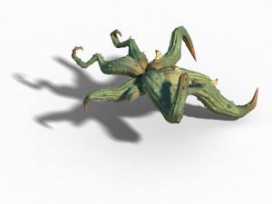 one hundred thousand mountains - barbed stems Modelo 3D