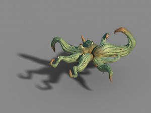 one hundred thousand mountains - barbed stems Modelo 3D