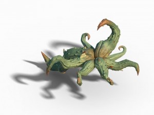 one hundred thousand mountains - barbed stems Modelo 3D