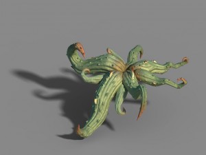 one hundred thousand mountains - barbed stems Modelo 3D