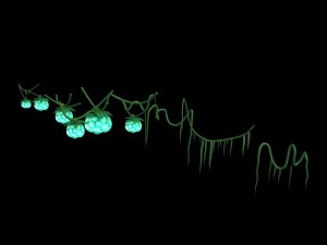 one hundred thousand mountains - glowing fruit 01 Modelo 3D