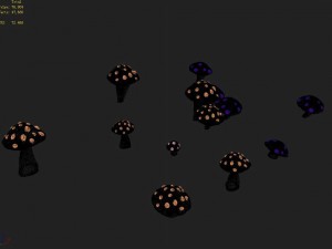 one hundred thousand mountains - mushrooms 01 3D 모델