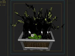 indoor - potted plants - plants 07 3D Model