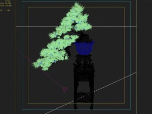 indoor - potted plants - plants 09 3D Model