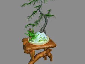 इनडोर - गमले में लगे पौधे - पौधे 010 3D मॉडल