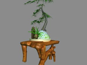 indoor - potted plants - plants 010 3D Model