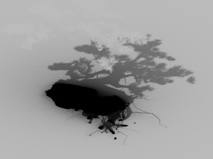 woods - plants - pine 23 Model 3D