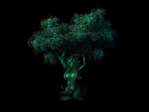 crystal marsh - strange tree 03 3D Model