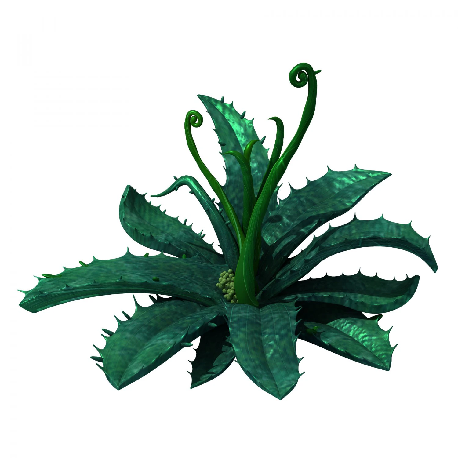 crystal marsh - flower 03 3D Model .c4d .max .obj .3ds .fbx .stl .blend