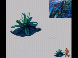crystal marsh - flower 03 Modelo 3D