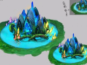 crystal marsh - can destroy the state tree 01 3D Model