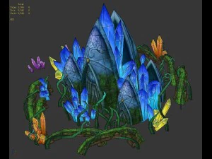 crystal marsh - can destroy the state tree 01 3D Model