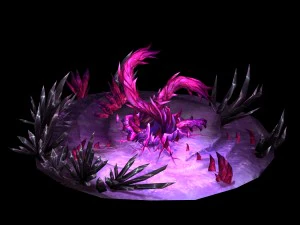 crystal marsh - state tree 32 3D Model