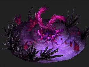 crystal marsh - state tree 32 3D Model