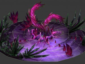 crystal marsh - state tree 32 3D 모델