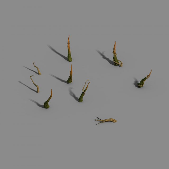 death swamp - vines 112 3D Модель .c4d .max .obj .3ds .fbx .stl .blend 