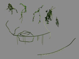 death swamp - vines 113 3D Модель