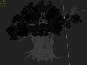songshan - plants - old trees 01 3Dモデル