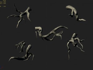 songshan - plant - tree roots 3D Модель