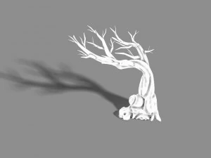 material - tree 01 3D Model