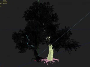 material - tree 02 3D Model