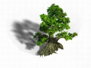 material - tree 03 3D Model