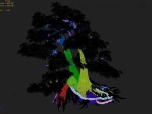 material - tree 03 3D Model