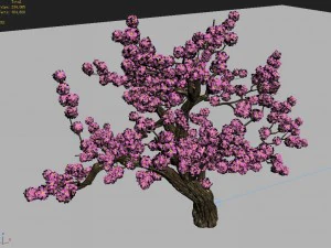material - tree 04 3D Model