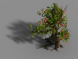 material - tree 05 Modelo 3D