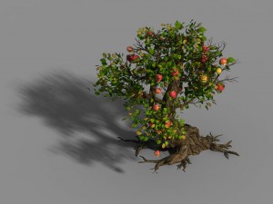 material - tree 05 Modelo 3D