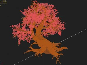 material - tree 05 3D Model