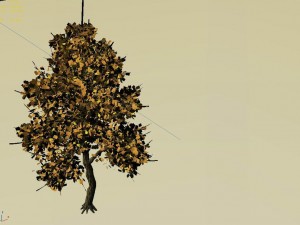 explore the mountains - hongye tree 09 3D Model