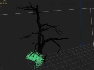 explore the mountains - dead wood 02 3D Model